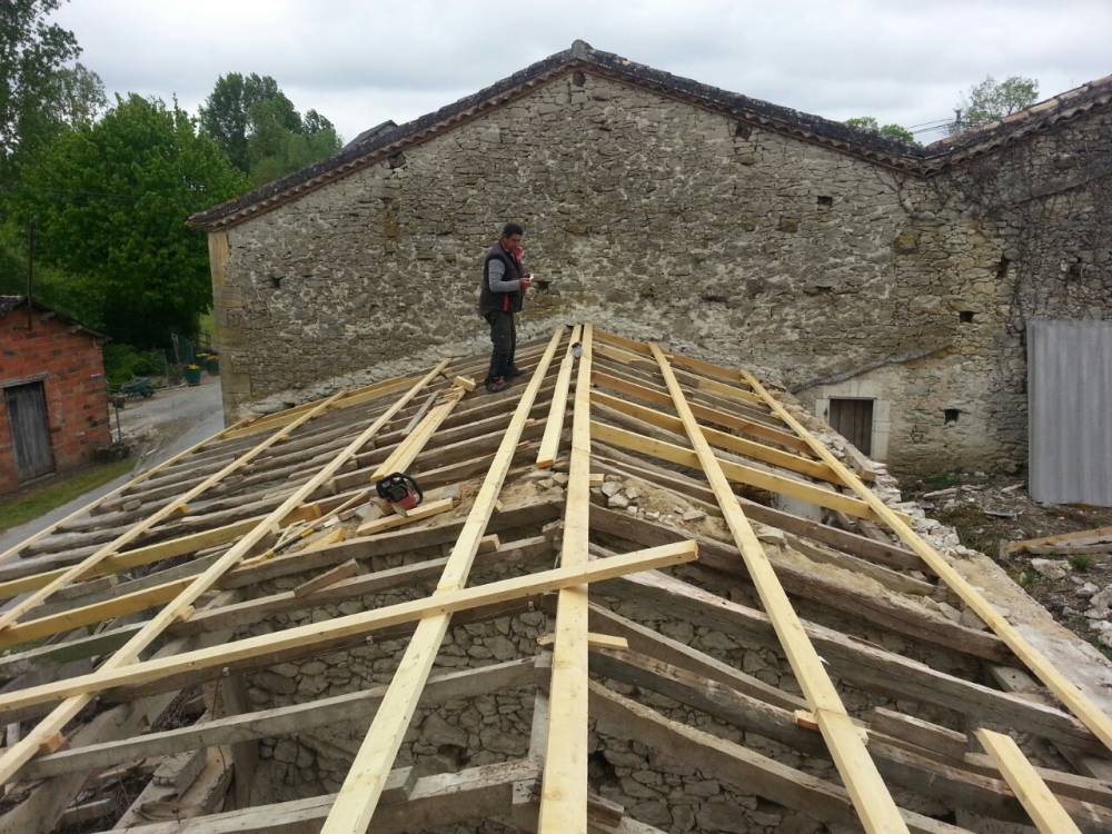travaux de charpente