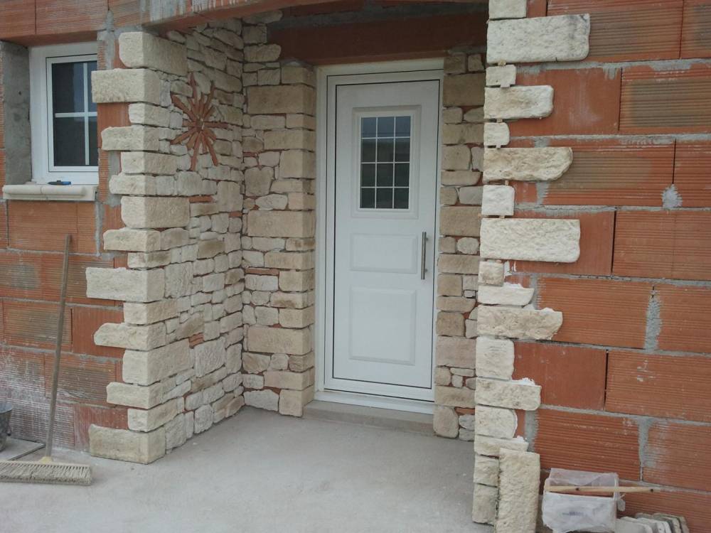 Maçonnerie porte