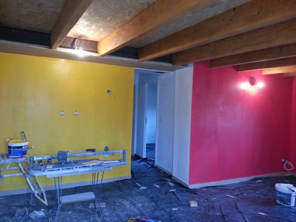 Second oeuvre mur