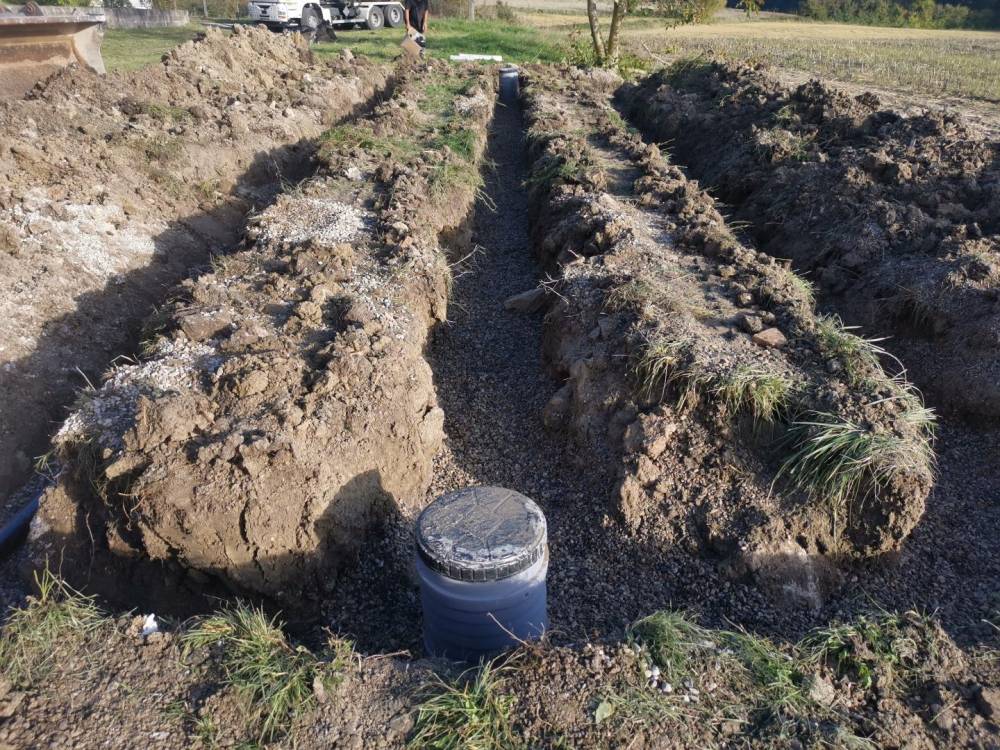 tranchées terrain